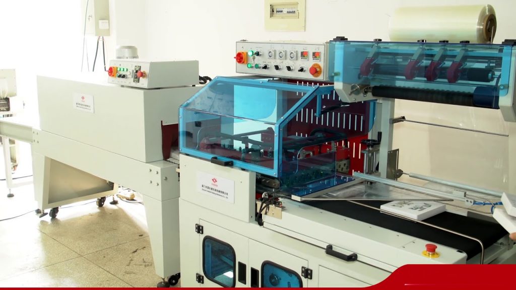 “Efficient Heat Shrinking Machine for Sealing and Shrink-Wrapping with Automatic L-Type Scissor Design”