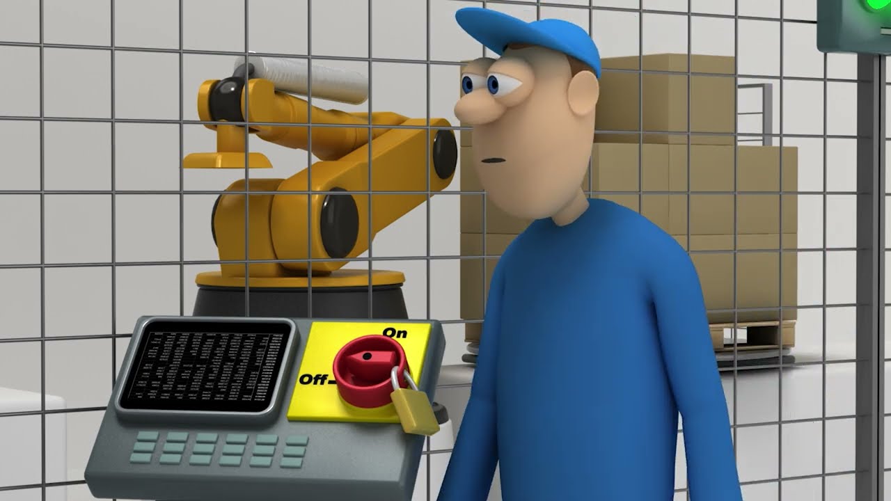 "Boost Workplace Safety with Animated Robots A Guide to Industrial