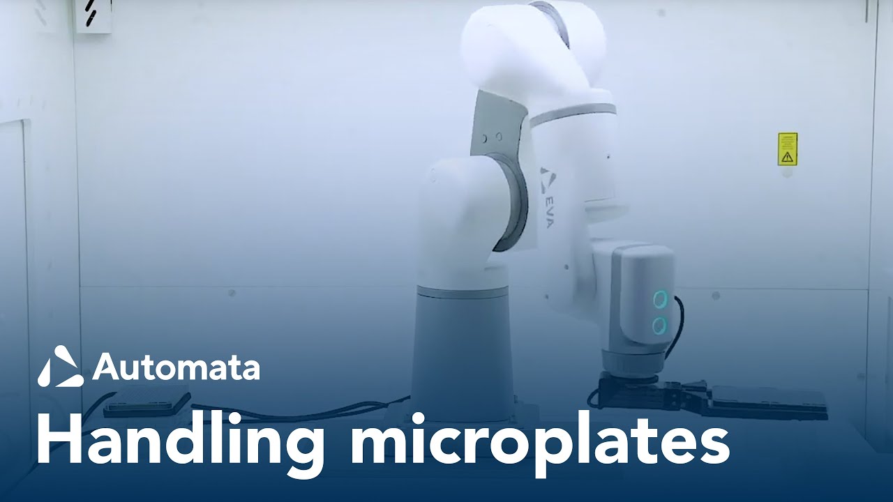 Microplate Handling in Lab Automation Automata's Robotic Arm