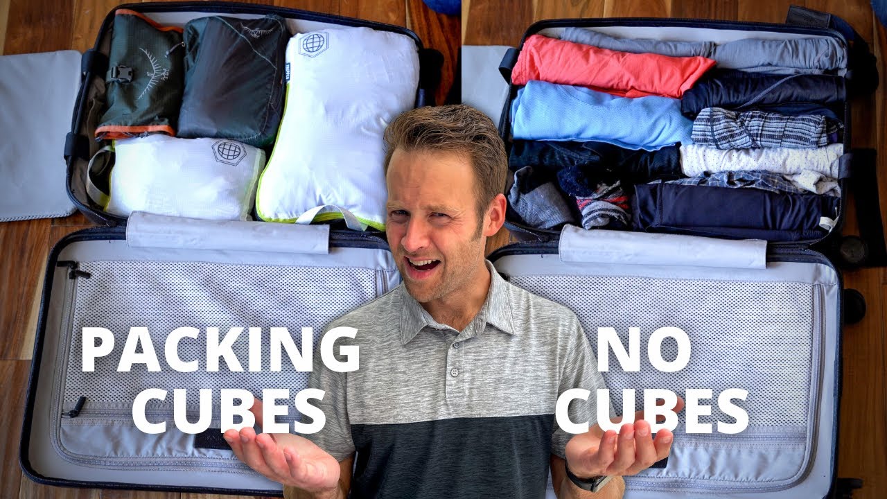 "Packing Cubes Unbeatable Packing Efficiency Compared to Traditional