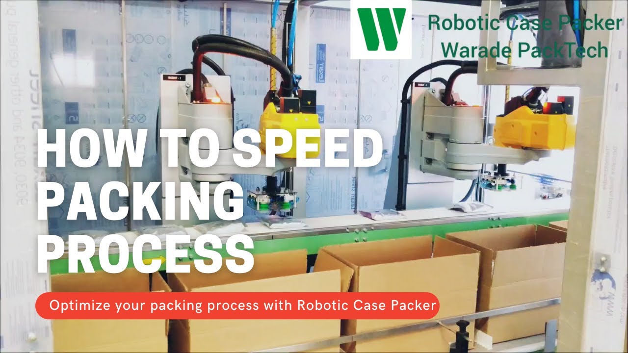 "Revolutionary HighSpeed Robotic Case Packer Transforming Industrial
