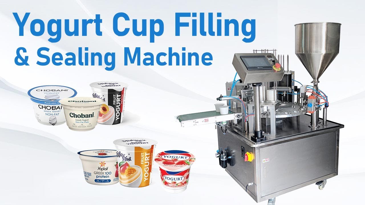 Revolutionary Rotary Yogurt Cup Filling and Sealing Machine: Unleashing ...
