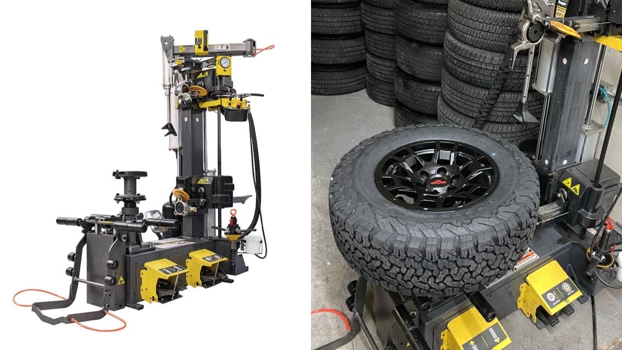 Revolutionary Touchless Tire Changer: Advanced Handling Machine for ...