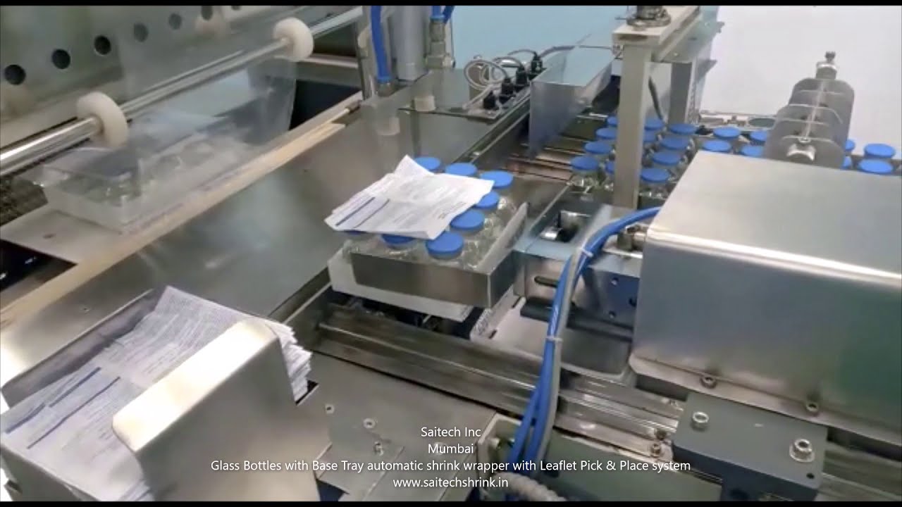 Innovative Glass Bottle Shrink Wrapping: Enhanced Base Tray Automation ...